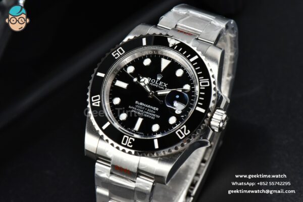 Submariner 116610 LN 40m ZZF Black Ceramic Black Dial SS Bracelet VS3135 V3