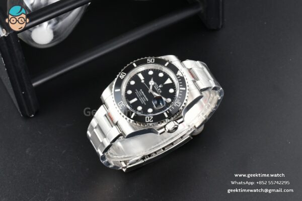 Submariner 116610 LN 40m ZZF Black Ceramic Black Dial SS Bracelet VS3135 V3 - Image 5
