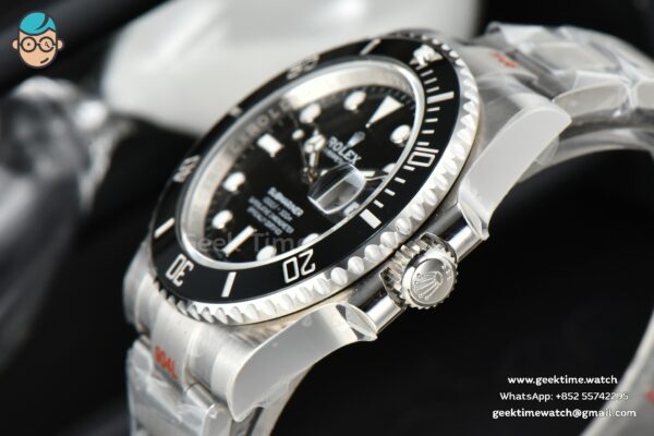 Submariner 116610 LN 40m ZZF Black Ceramic Black Dial SS Bracelet VS3135 V3 - Image 12