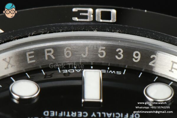 Submariner 116610 LN 40m ZZF Black Ceramic Black Dial SS Bracelet VS3135 V3 - Image 17