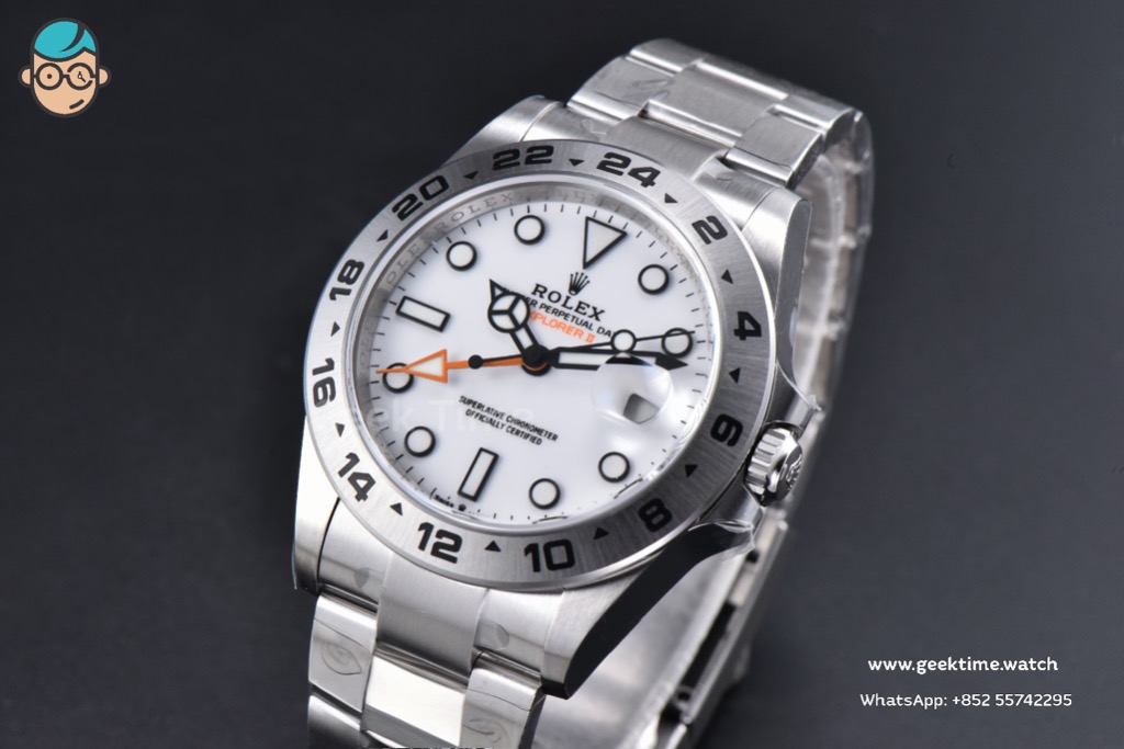 Explorer II 42mm 226570 904L VSF White Dial SS Bracelet DD3285 CHS Polar - Image 2