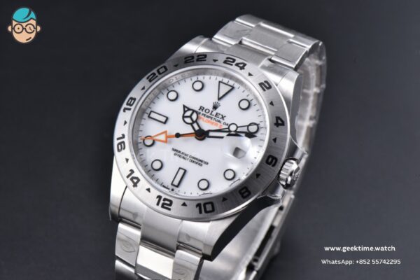 Explorer II 42mm 226570 904L VSF White Dial SS Bracelet DD3285 CHS Polar