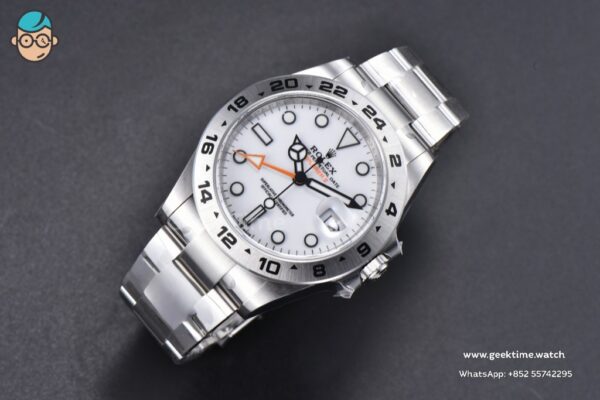 Explorer II 42mm 226570 904L VSF White Dial SS Bracelet DD3285 CHS Polar - Image 2