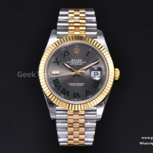 DateJust 41MM 126333 904L VSF YG/SS Wimbledon Dial Jubilee Bracelet VS3235