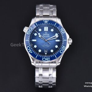 Seamaster Diver 300M 42mm VSF Ice Dial Metal Bracelet And Rubber Strap Clone VS8800 V4