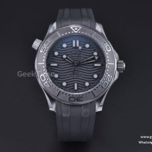 Seamaster Diver 300M 42mm Nekton VSF Ceramic Black Dial Rubber Strap Clone VS8800 V4