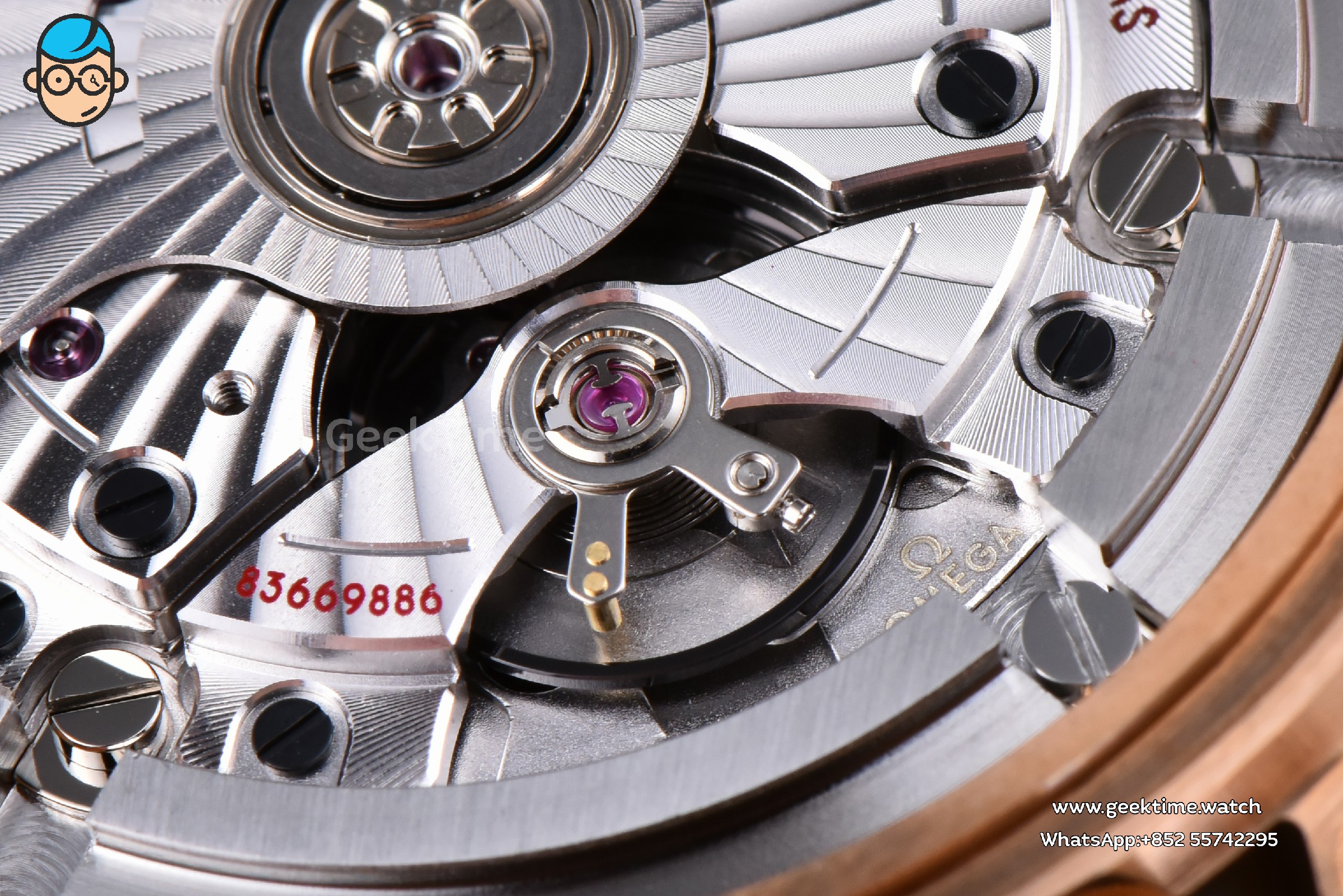 Seamaster 300 “No Time to Die” NTTD 42mm VSF RG Red Bezel Black Dial Milanese Bracelet Clone VS8806 V7 - Image 13