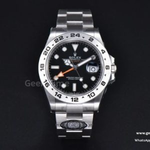 Explorer II 42mm 226570 904L Clean Factory Black Dial SS Bracelet DD3285 CHS