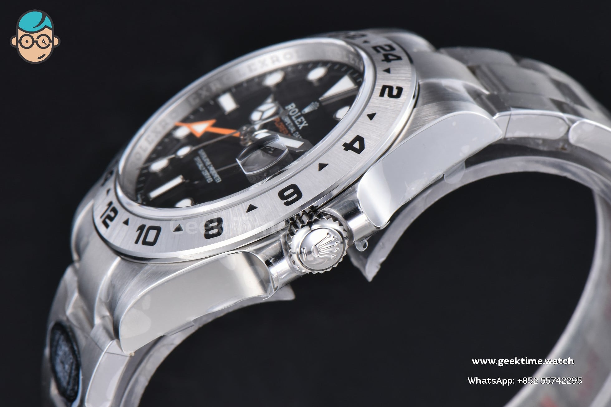 Explorer II 42mm 226570 904L Clean Factory Black Dial SS Bracelet DD3285 CHS - Image 12