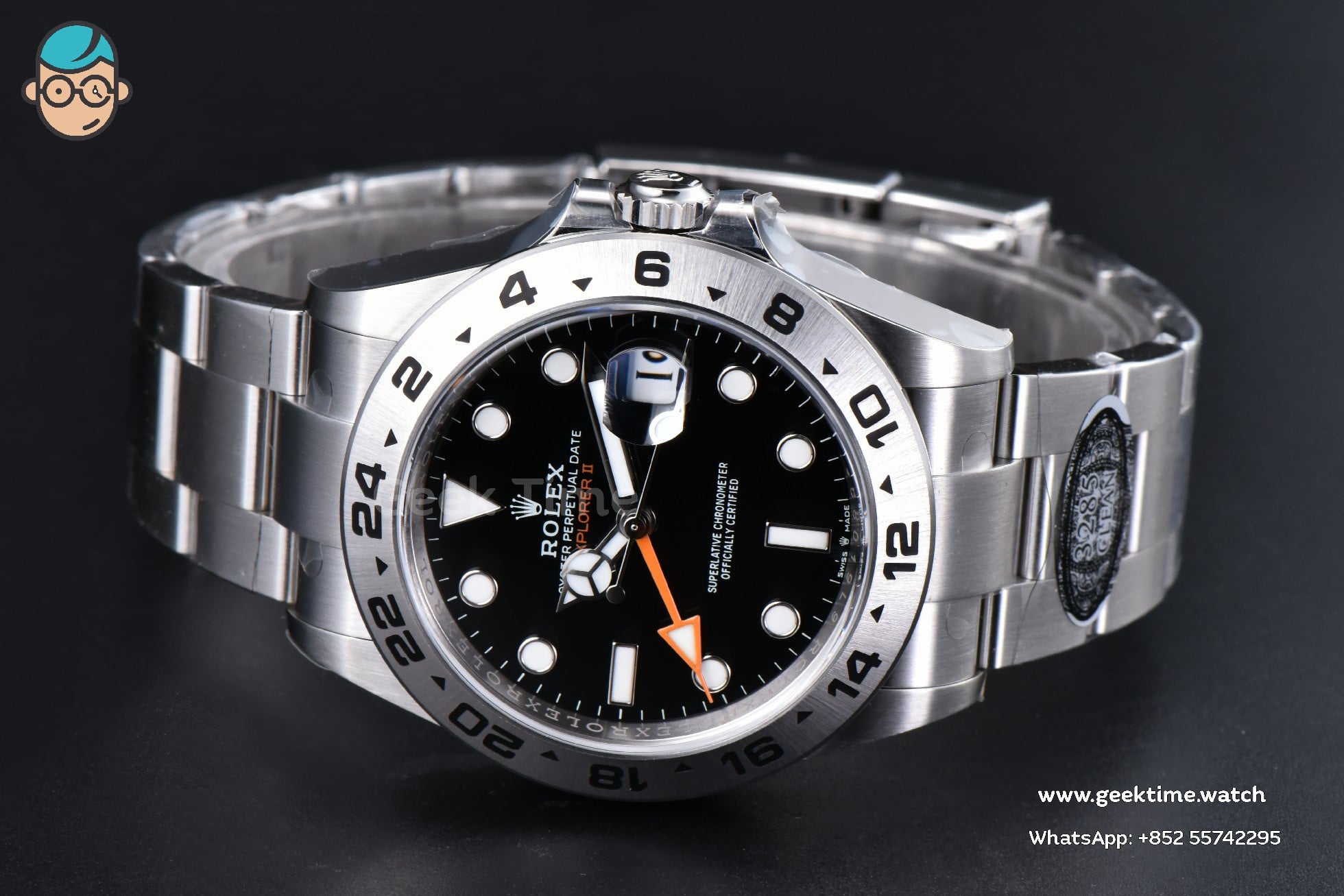 Explorer II 42mm 226570 904L Clean Factory Black Dial SS Bracelet DD3285 CHS - Image 16
