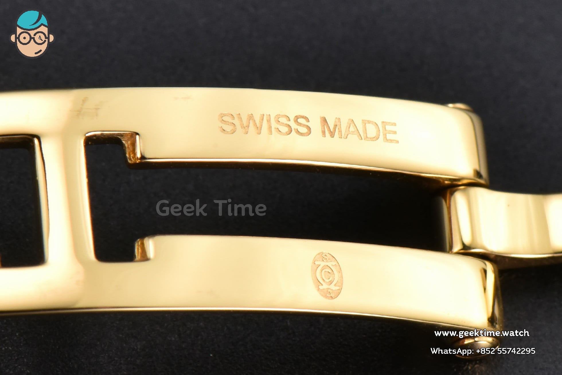 Panthère 22mm AF YG White Dial YG Bracelet Ronda Quartz - Image 9