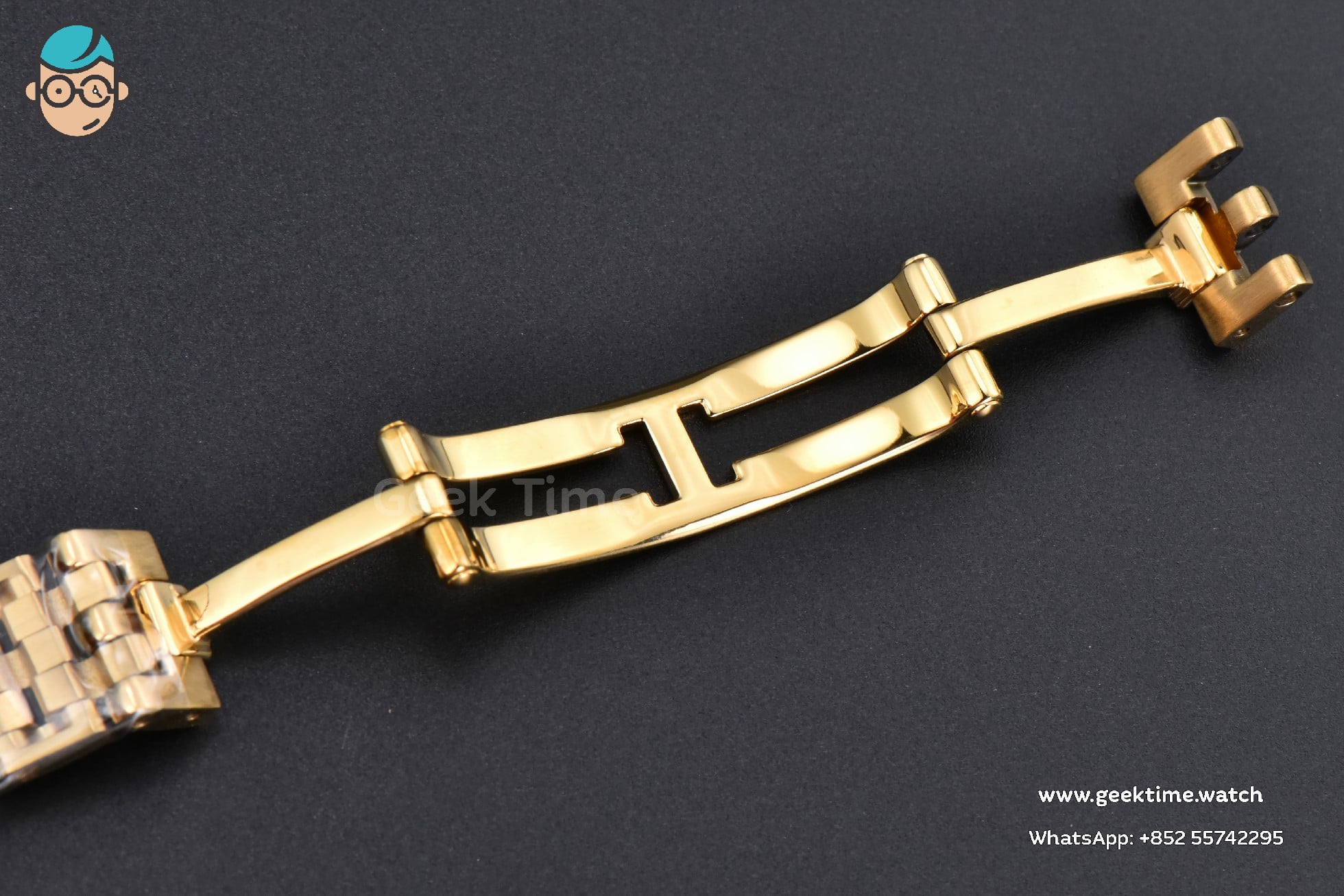 Panthère 22mm AF YG White Dial YG Bracelet Ronda Quartz - Image 10