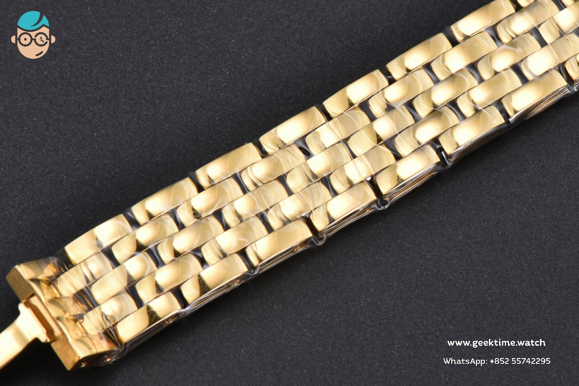 Panthère 22mm AF YG White Dial YG Bracelet Ronda Quartz - Image 11
