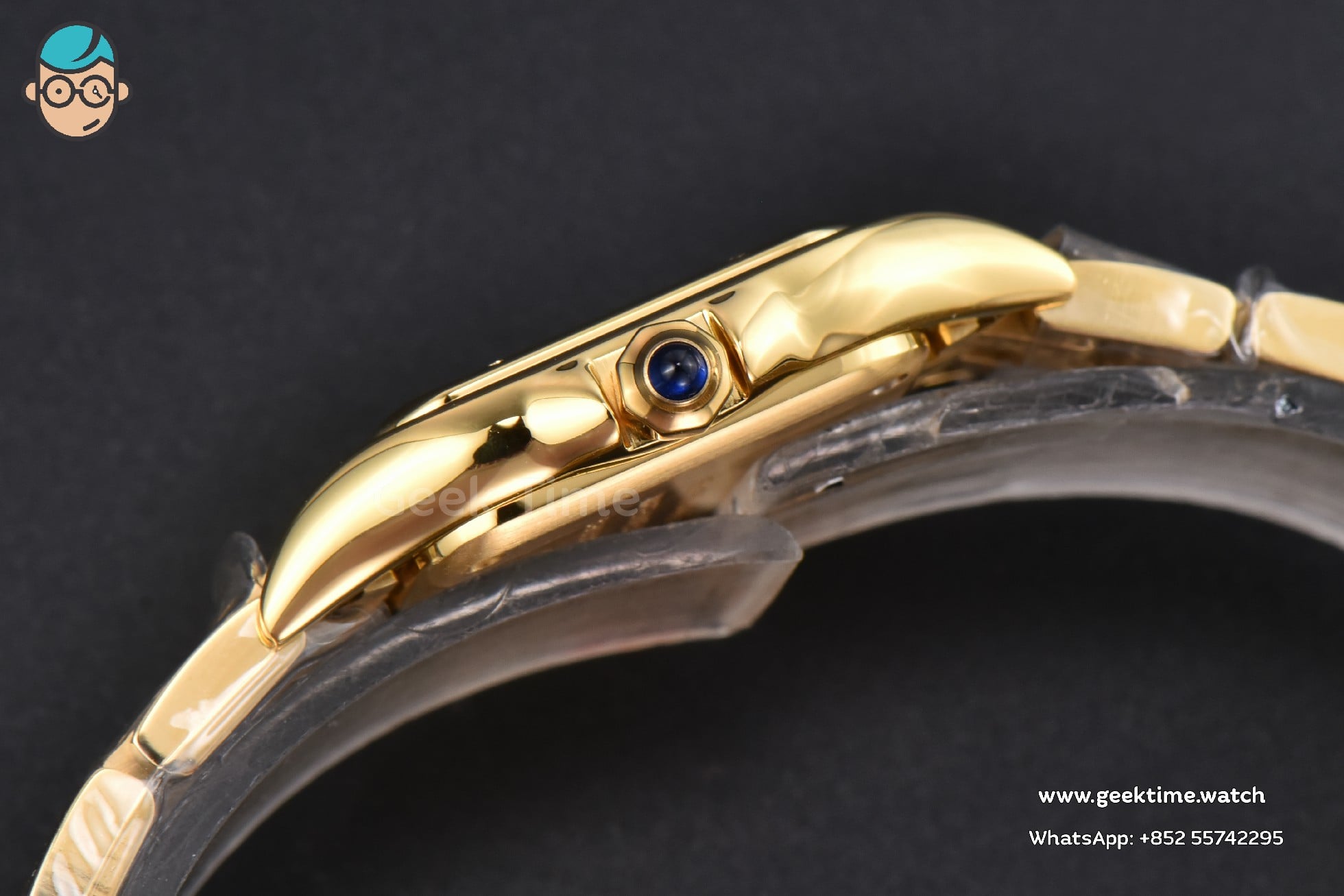 Panthère 22mm AF YG White Dial YG Bracelet Ronda Quartz - Image 26
