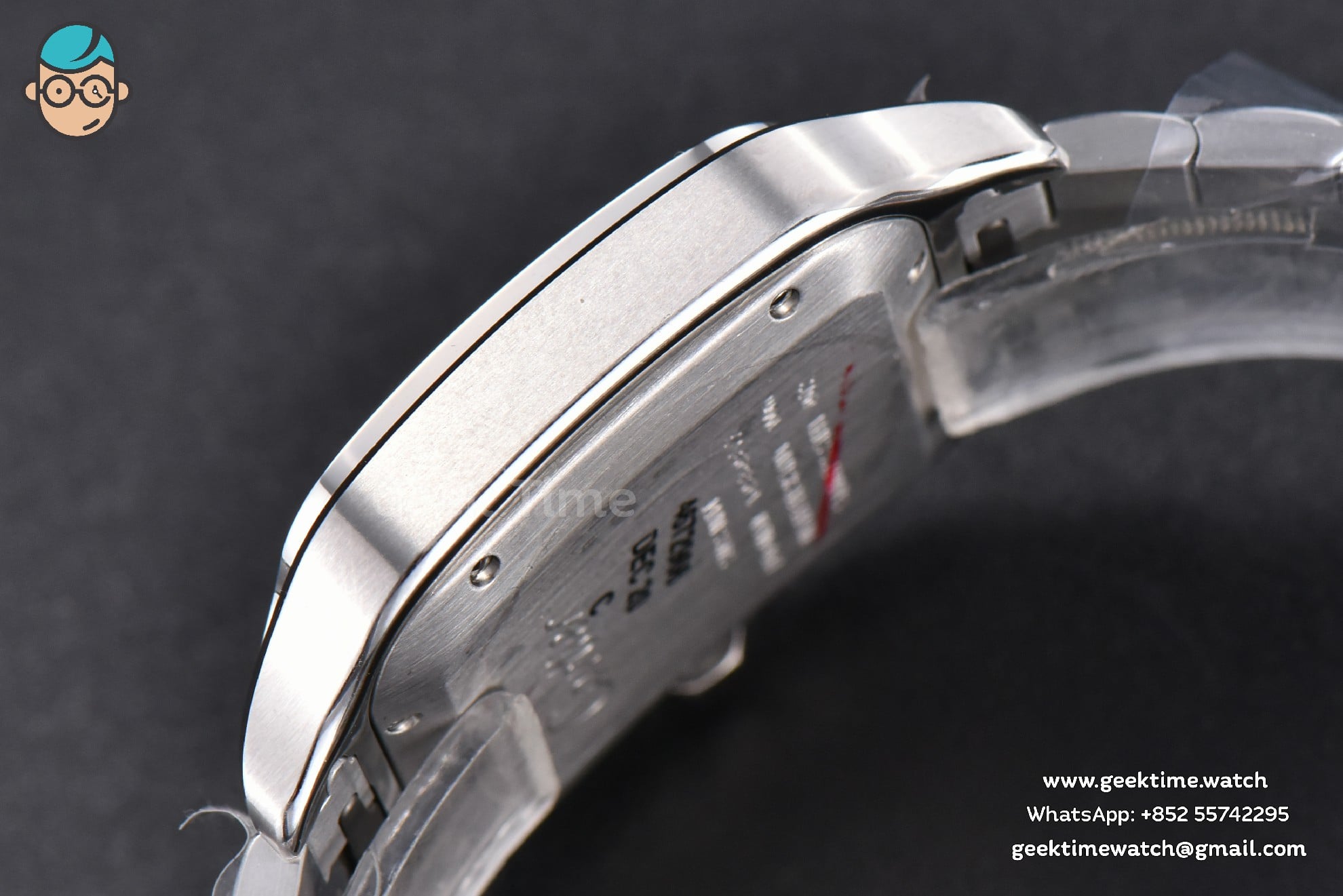 Santos de Cartier XL BVF 40MM SS White Dial SS Bracelet MIYOTA 9015 - Image 10