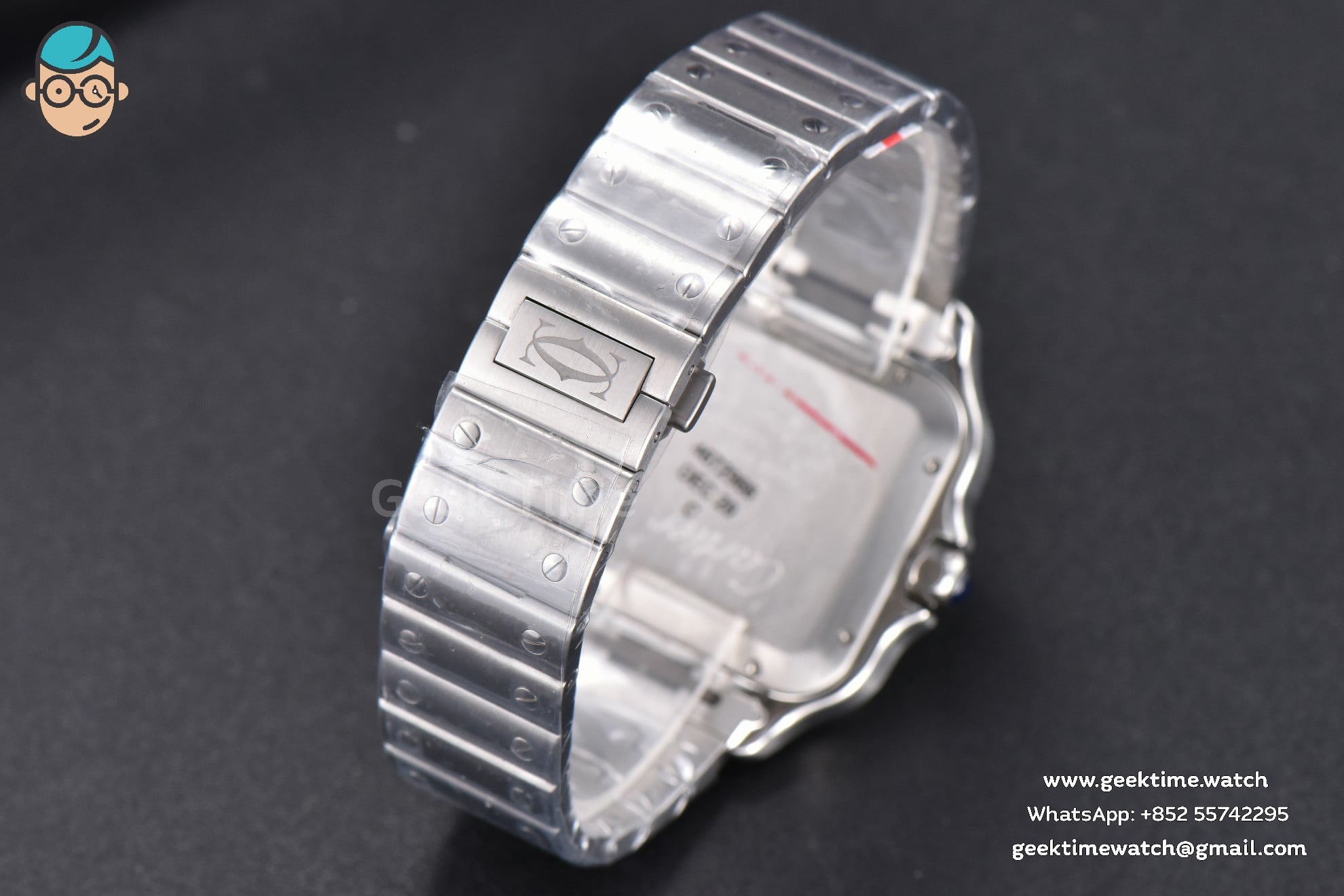 Santos de Cartier 3KF 35MM SS White Dial SS Bracelet MIYOTA 9015 - Image 22