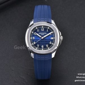Aquanaut 5065A 42mm ZF Blue Dial Blue Rubber Strap