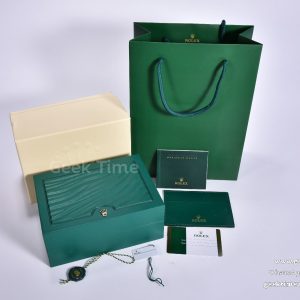 Rolex Wooden Box And Papers
