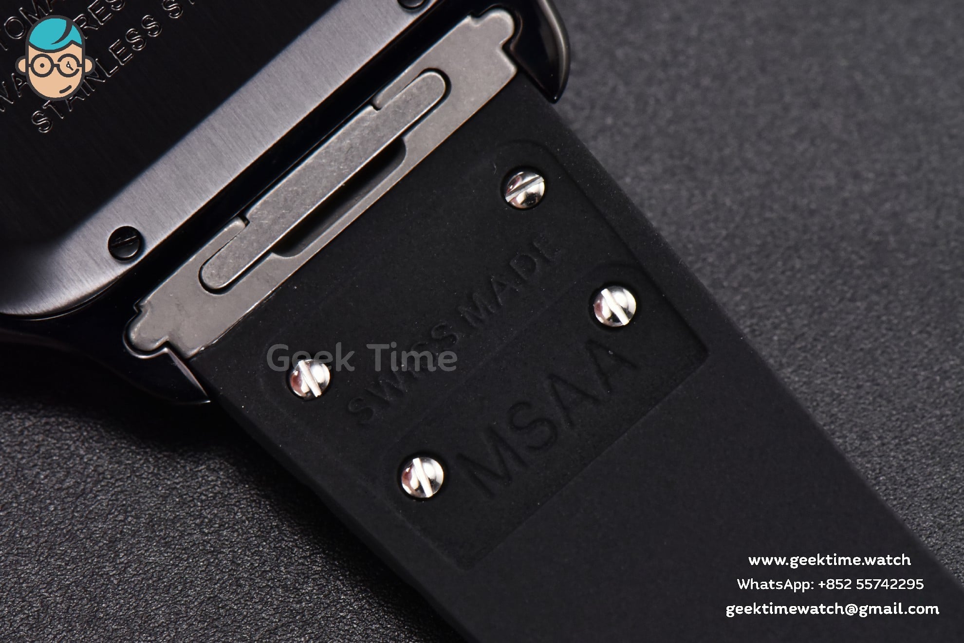Santos Large 40MM PVD Black Dial Black Rubber Strap MIYOTA 9015 - Image 23