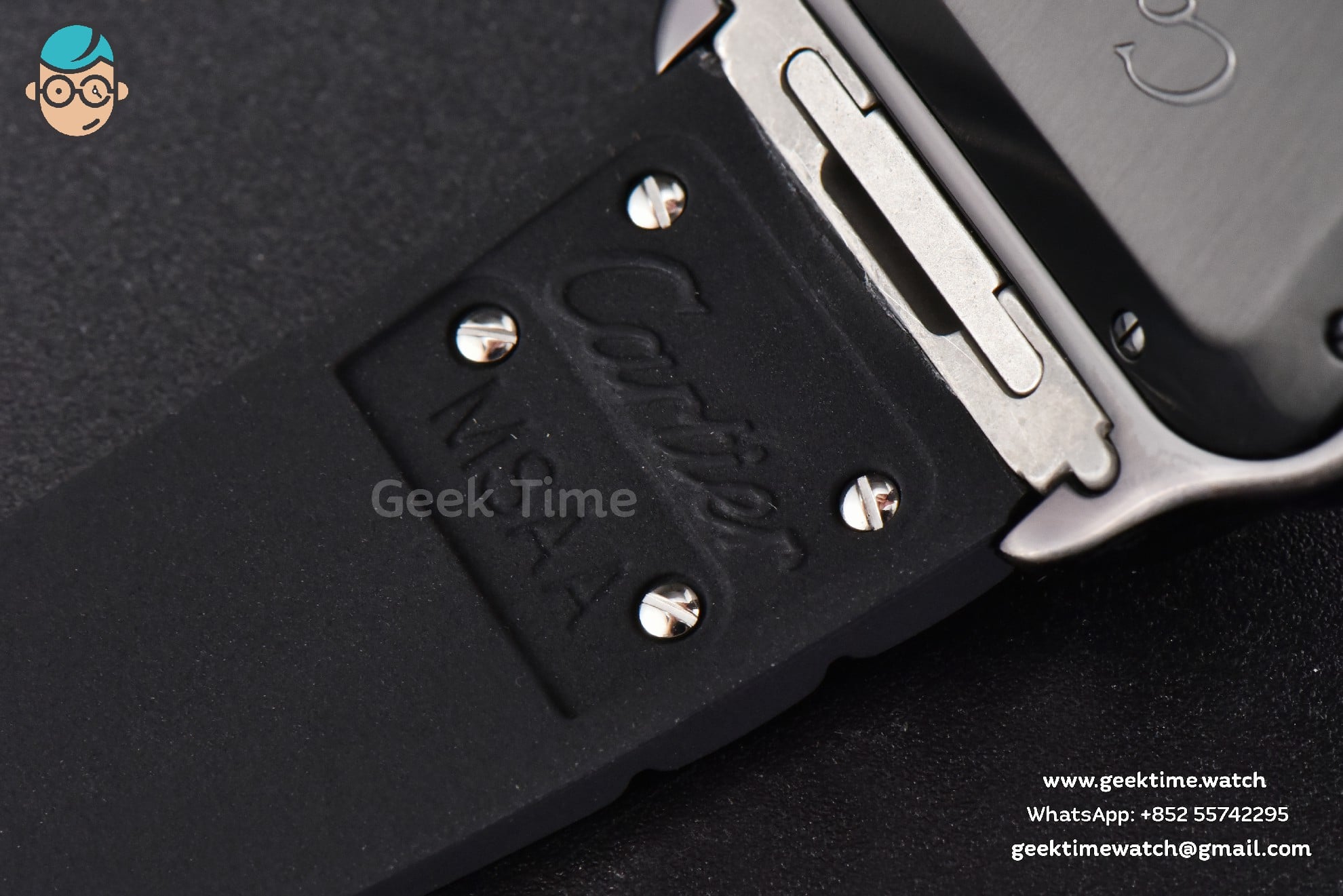 Santos Large 40MM PVD Black Dial Black Rubber Strap MIYOTA 9015 - Image 24