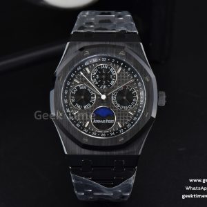 Royal Oak Perpetual Calendar Black Ceramic 41mm APSF Black Dial Ceramic Bracelet V1