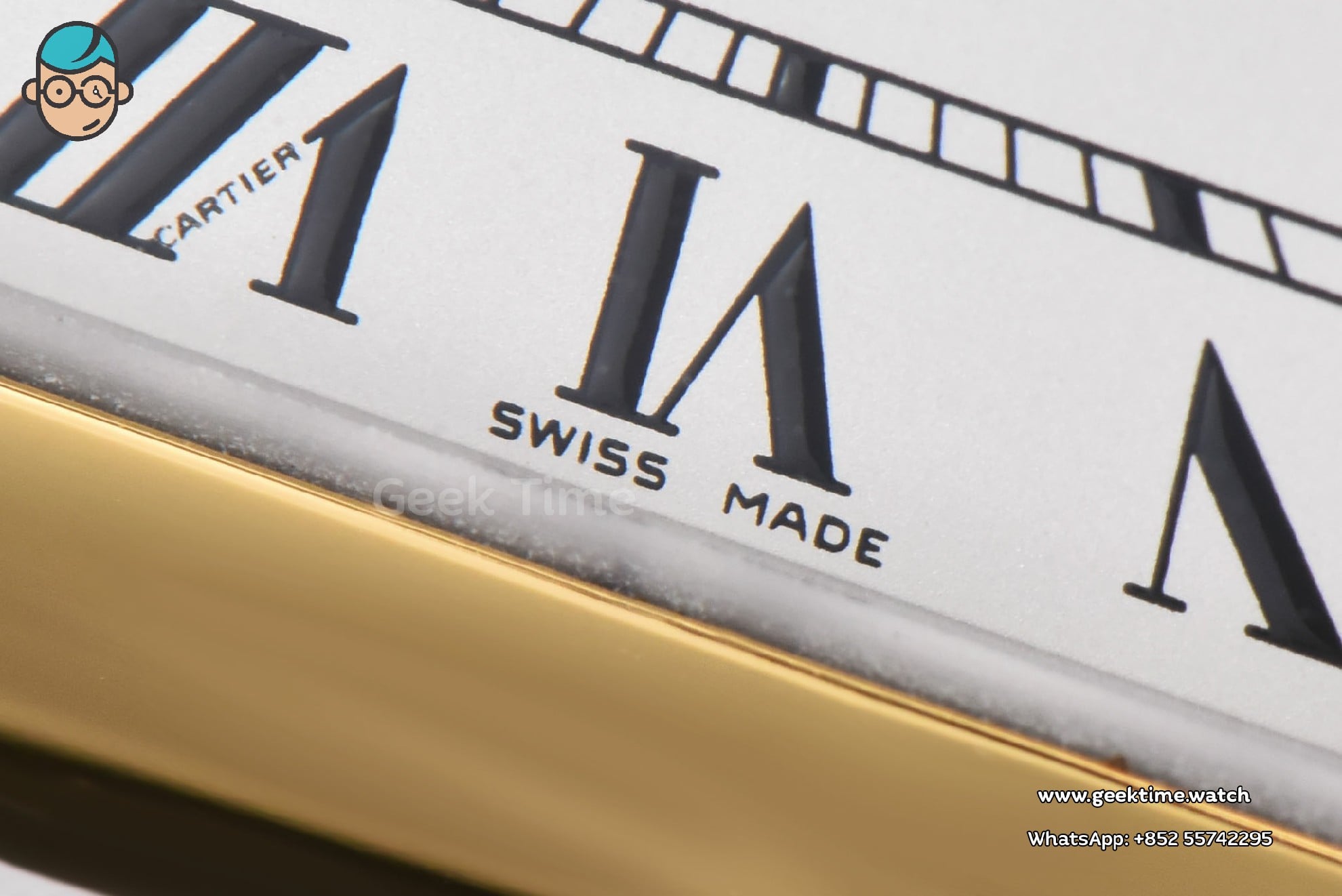 Santos Cartier Medium 35mm BVF YG/SS White Dial YG/SS Bracelet MIYOTA 9039 - Image 9