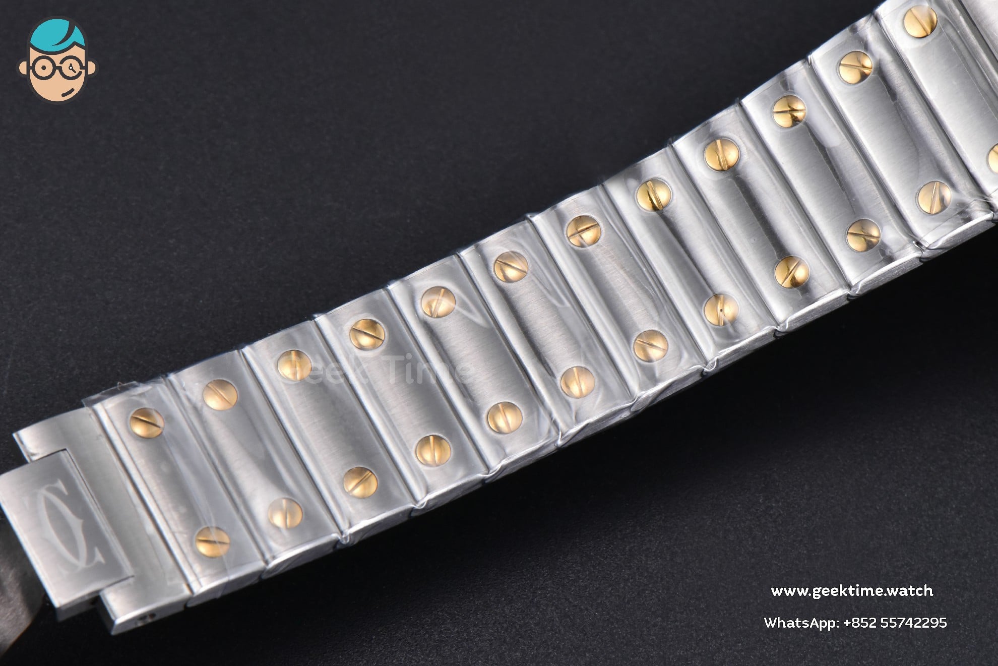 Santos Cartier Medium 35mm BVF YG/SS White Dial YG/SS Bracelet MIYOTA 9039 - Image 18