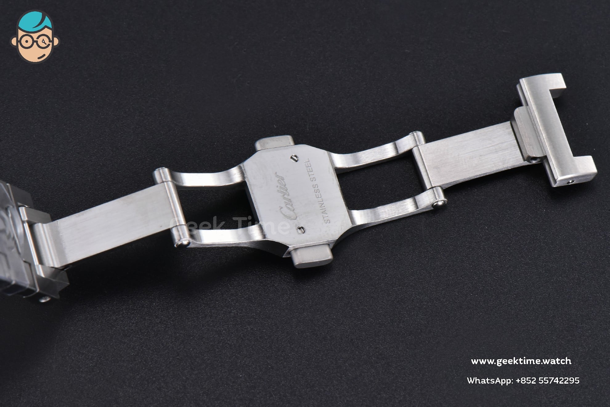 Santos Cartier Medium 35mm BVF YG/SS White Dial YG/SS Bracelet MIYOTA 9039 - Image 19