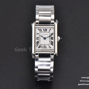 Tank Must Small 29mm K11F White Dial SS Bracelet Ronda Quartz