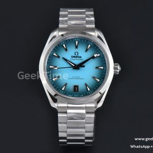 Aqua Terra 150M Seamaster VSF 41MM Gradient Turquoise Dial SS Only Metal Bracelet A8900