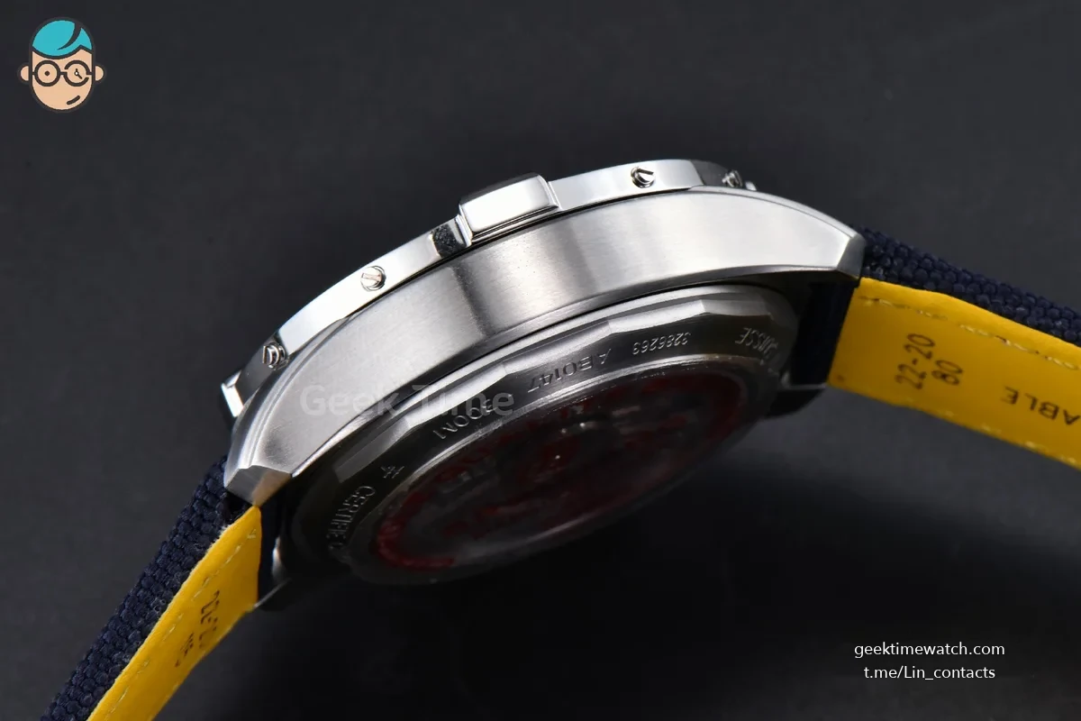 Avenger Chronograph 44mm BLSF SS Blue/Black Dial Blue Nylon Strap A7750
