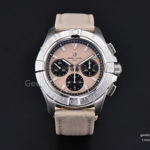 Avenger Chronograph 44mm BLSF SS  Sand/Black Dial Sand Nylon Strap A7750