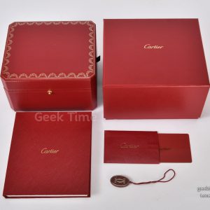 Cartier Box And Papers Black linling