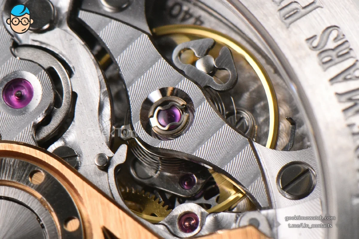 Code 11.59 Chrono 26393 41mm APSF Silver Dial Gold Hands Gray Leather Strap SA4401 Super Clone