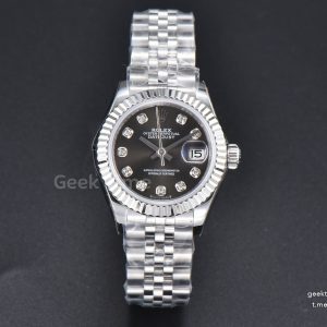 DateJust 31MM WF Gray Dial Diamond Marker Jubilee Bracelet A2671