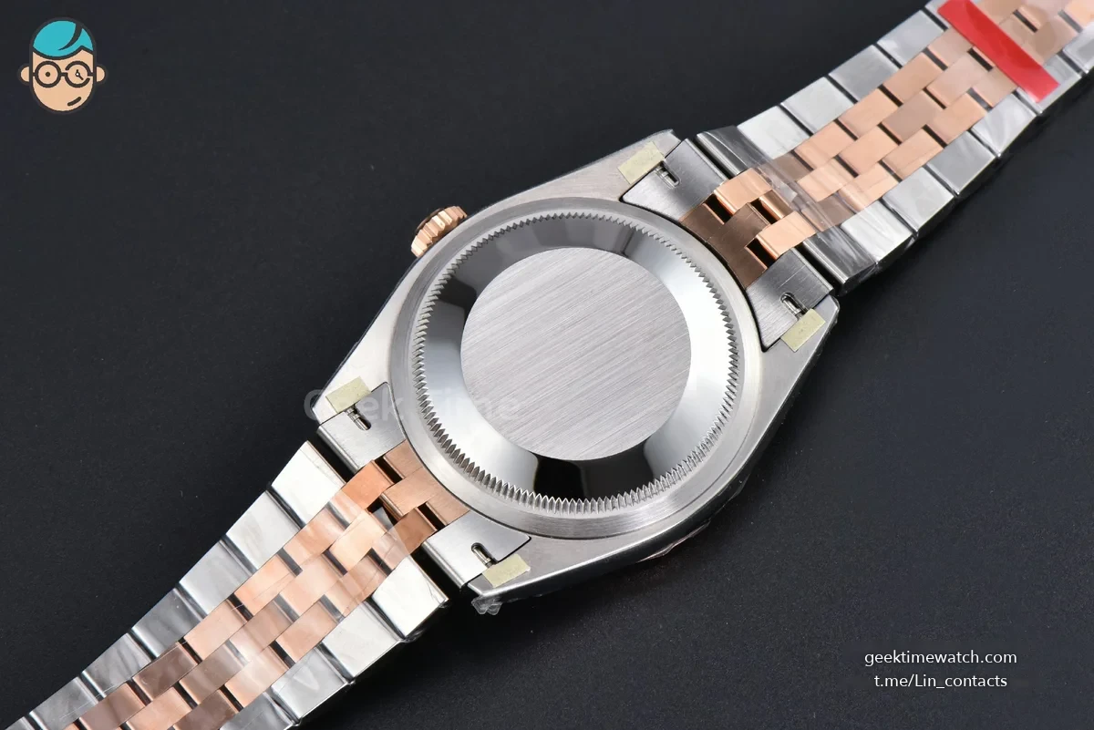 DateJust 36mm 126331 RG/SS VSF Sliver Palm Dial RG/SS Jubilee Bracelet VS3235