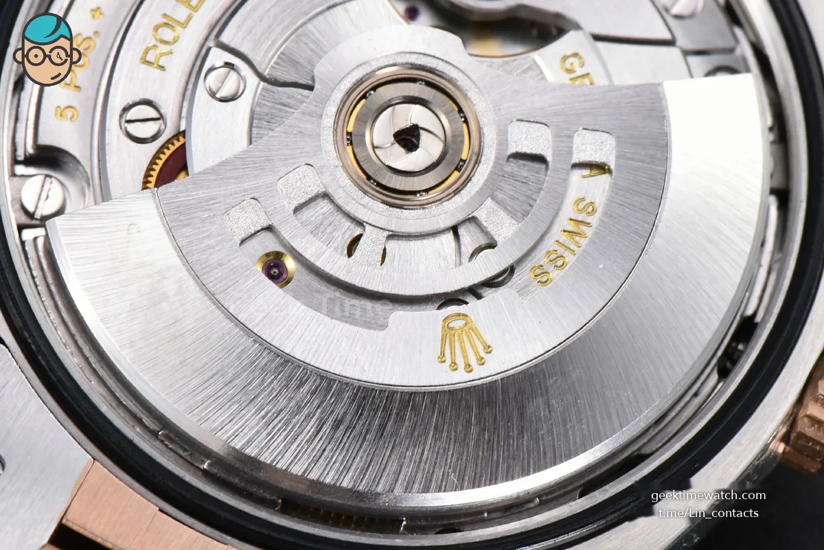 DateJust 36mm 126331 RG/SS VSF Sliver Palm Dial RG/SS Jubilee Bracelet VS3235