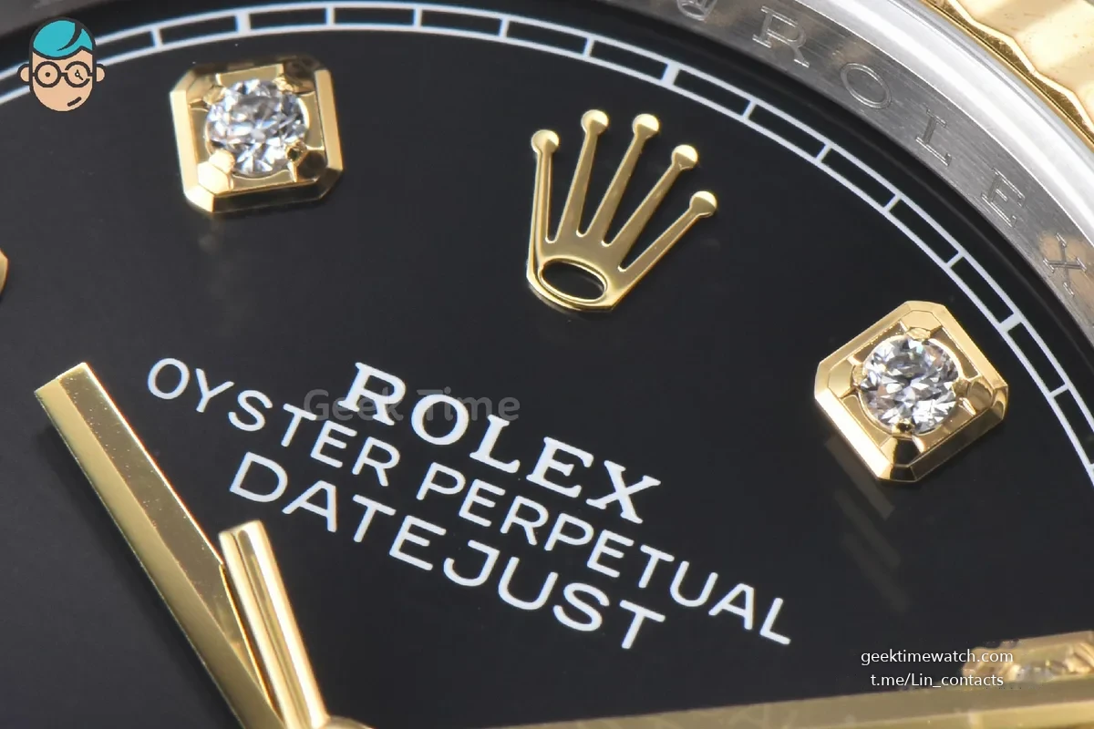 DateJust 36mm 126333 Clean YG/SS Black Dial Diamond Marker YG/SS Jubilee Bracelet VR3235