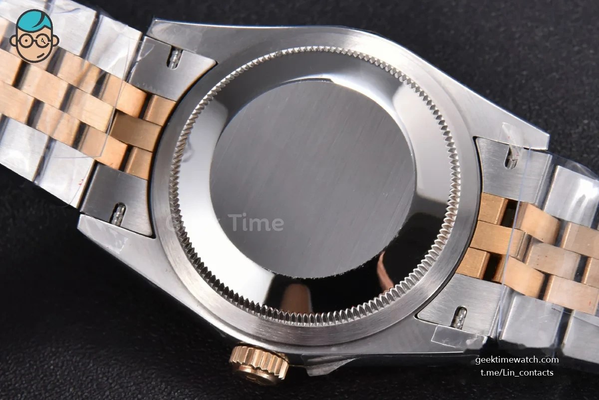 DateJust 36MM 904L YG/SS GMF Fluted Bezel White Dial Diamond Marker Jubilee Bracelet VR3235