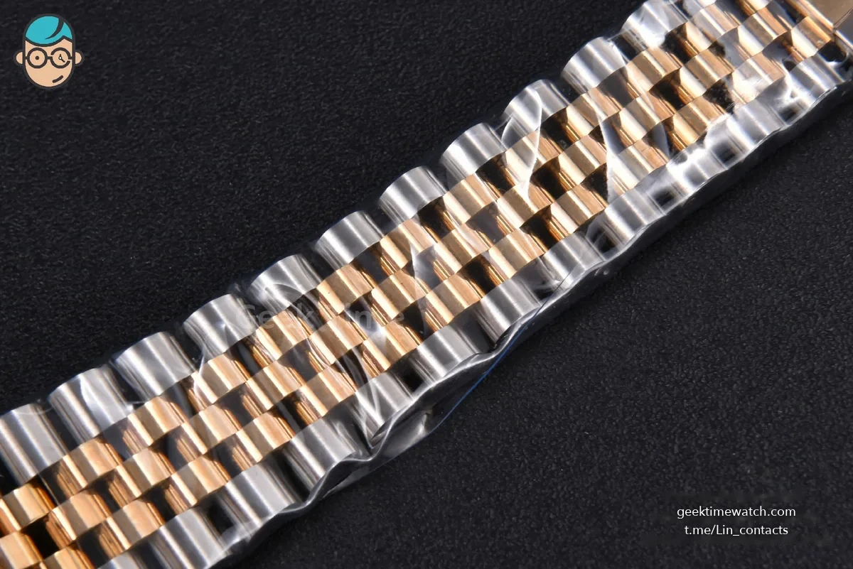 DateJust 36MM 904L YG/SS GMF Fluted Bezel White Dial Diamond Marker Jubilee Bracelet VR3235