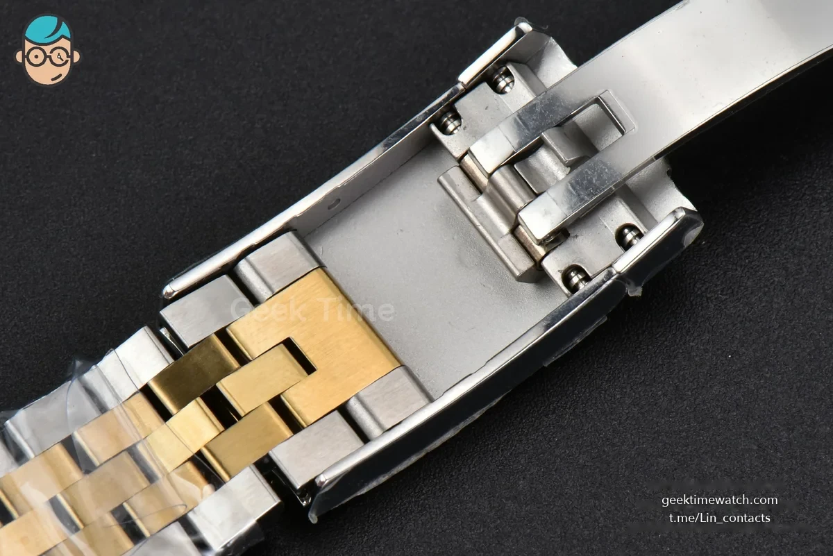 DateJust 36MM YG/SS BPF Smooth YG Plam Dial Jubilee Bracelet A2824