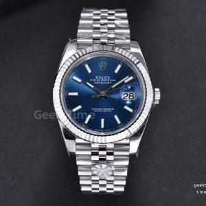 DateJust 41mm 126334 904 SS ARF Blue Dial Lume Markers on Jubilee Bracelet VR3235