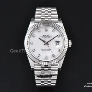 DateJust 41MM 126334 904L VF MOP Dial Diamond Marker Jubilee Bracelet DD3235