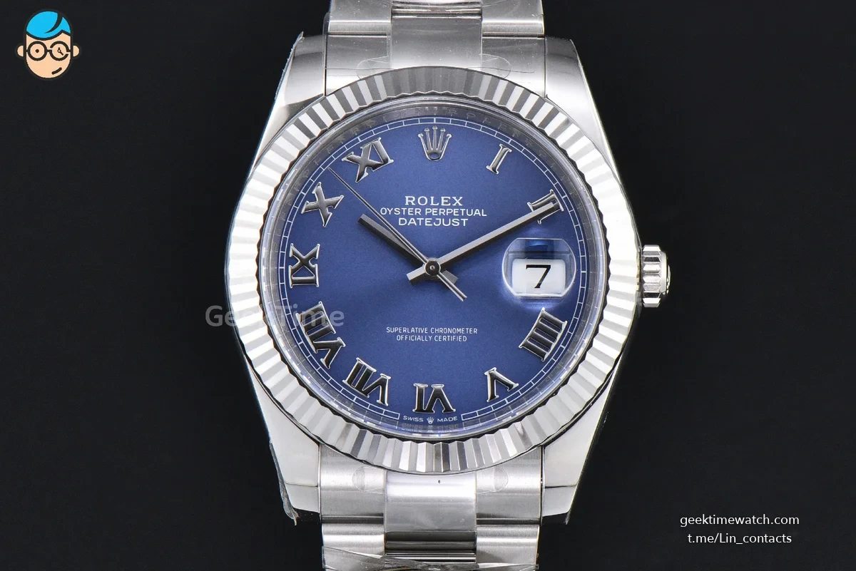 DateJust 41MM 126334 VF Blue Dial Oyster Bracelet DD3235