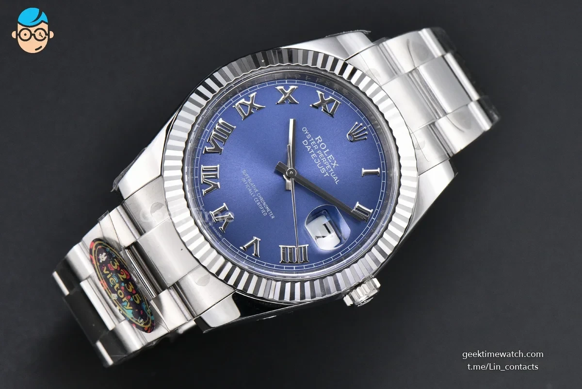 DateJust 41MM 126334 VF Blue Dial Oyster Bracelet DD3235