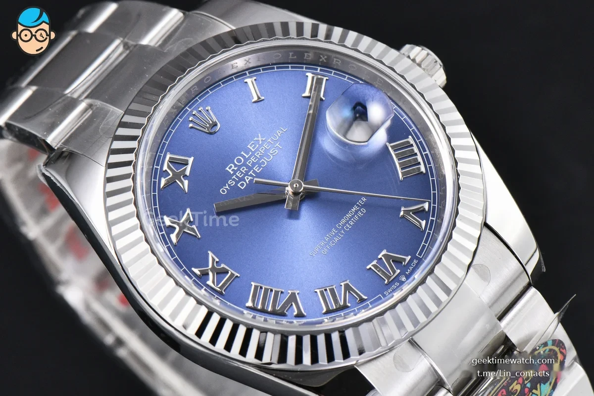 DateJust 41MM 126334 VF Blue Dial Oyster Bracelet DD3235