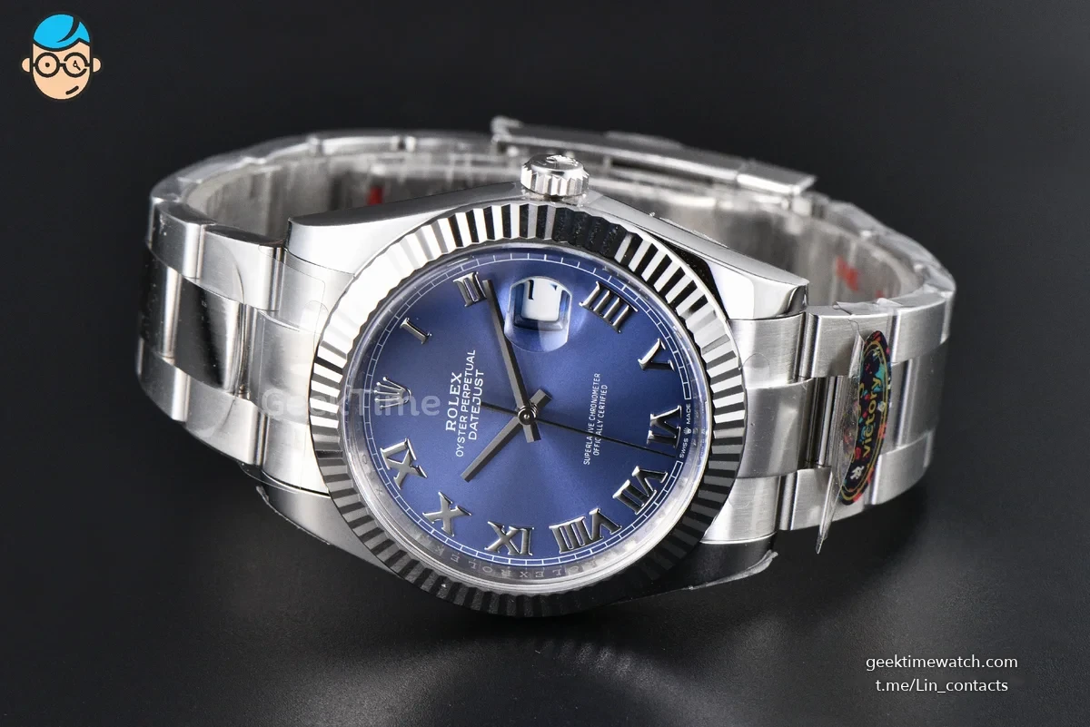 DateJust 41MM 126334 VF Blue Dial Oyster Bracelet DD3235