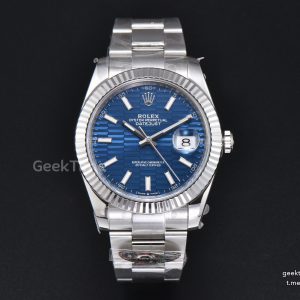 DateJust 41MM 126334 VF blue Motif Dial Oyster Bracelet DD3235