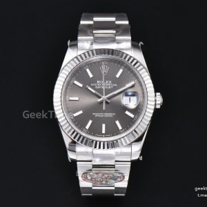 DateJust 41mm 126334 VF Gray Dial Oyster Bracelet DD3235