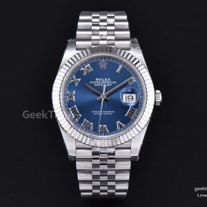 DateJust 41MM 904L VSF Blue Dial Roman Marker Jubilee Bracelet VS3235 V2